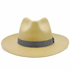 Big Catch - Walrus Hats Natural Paper Braid Straw Fedora Hat W/ Band 28 Big Catch - Walrus Hats Natural Paper Braid Straw Fedora Hat W/ Band -fashionablehats Sales Shop H4001 NATBLU 2b