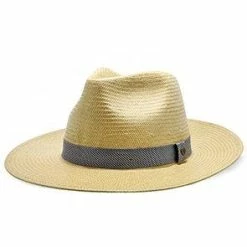 Big Catch - Walrus Hats Natural Paper Braid Straw Fedora Hat W/ Band 39 Big Catch - Walrus Hats Natural Paper Braid Straw Fedora Hat W/ Band -fashionablehats Sales Shop H4001 NATBLUa