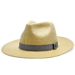 Big Catch - Walrus Hats Natural Paper Braid Straw Fedora Hat W/ Band 20 Big Catch - Walrus Hats Natural Paper Braid Straw Fedora Hat W/ Band - Image 18
