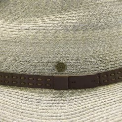 Shoreline - Walrus Hats Hemp Straw Fedora Hat W/ Band -fashionablehats Sales Shop H4008 GY 5c