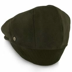 Madison - Walrus Hats Olive Milton Wool Blend Ivy Cap - Driving Cap 18 Madison - Walrus Hats Olive Milton Wool Blend Ivy Cap - Driving Cap -fashionablehats Sales Shop H5200 OLIVE 3b