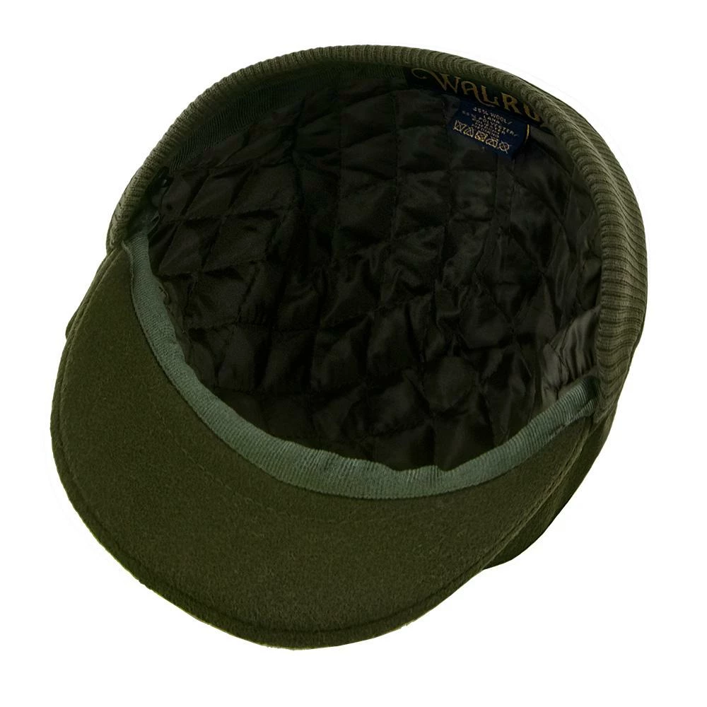 Madison - Walrus Hats Olive Milton Wool Blend Ivy Cap - Driving Cap 9 Madison - Walrus Hats Olive Milton Wool Blend Ivy Cap - Driving Cap - Image 7