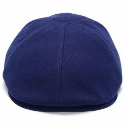 Walrus Hats Luxe Grand Master Wool Duckbill Flat Cap -fashionablehats Sales Shop H6022 6019BLU 2a