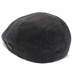 Walrus Hats Luxe Check Duckbill Wool Flat Cap -fashionablehats Sales Shop H6023 8011CHK 4a
