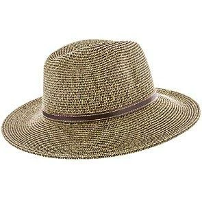 Lounge - Jeanne Simmons Toyo Straw Wide Brim Fedora Hat - 6976 3 Lounge - Jeanne Simmons Toyo Straw Wide Brim Fedora Hat - 6976