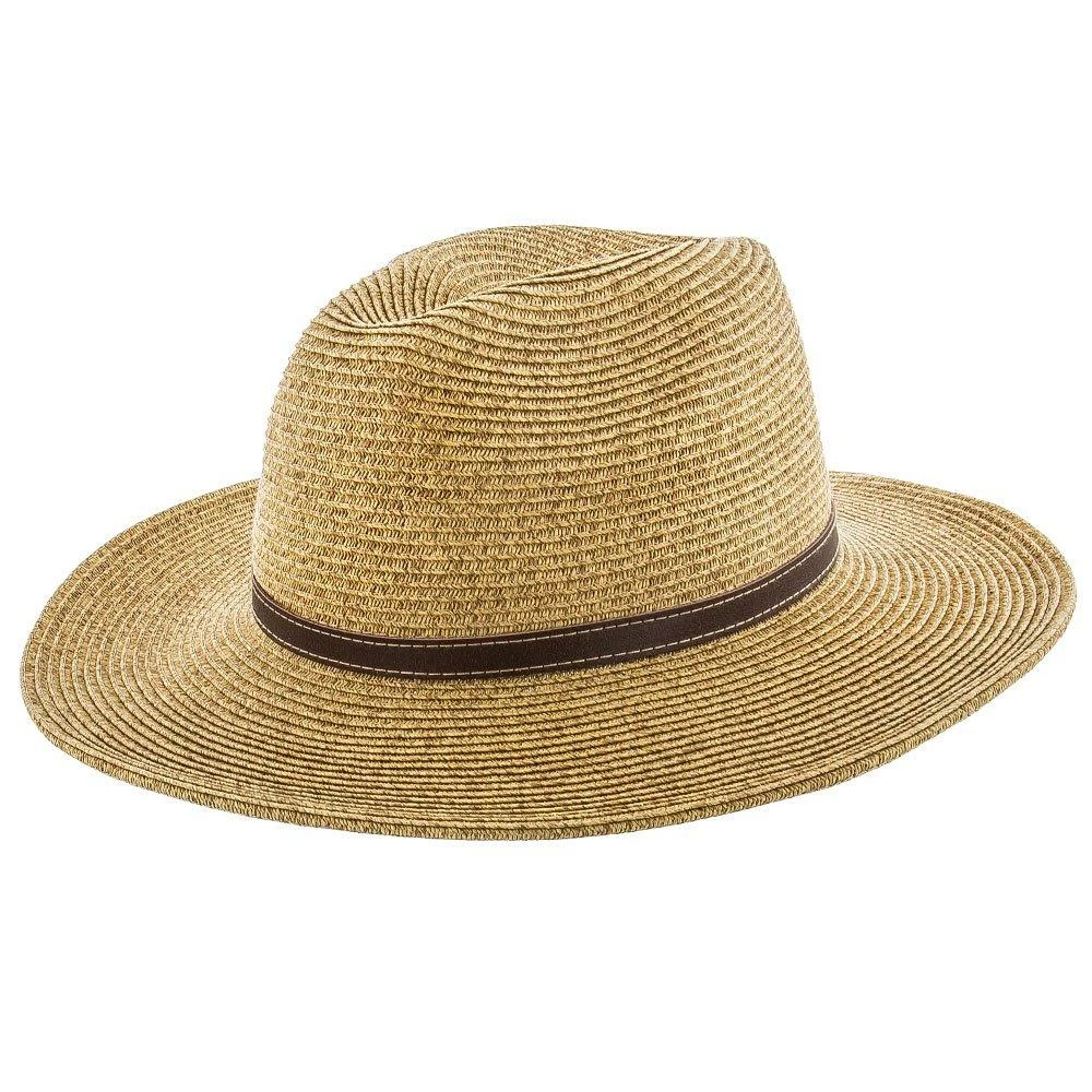 Lounge - Jeanne Simmons Toyo Straw Wide Brim Fedora Hat - 6976 5 Lounge - Jeanne Simmons Toyo Straw Wide Brim Fedora Hat - 6976 - Image 3
