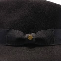 Capital - Walrus Crushable Hat Wool Felt Fedora - H7000 -fashionablehats Sales Shop H7000 BLK 03
