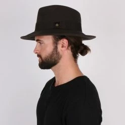 Capital - Walrus Crushable Hat Wool Felt Fedora - H7000 -fashionablehats Sales Shop H7000 BRN mo m2