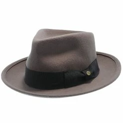 Capital - Walrus Crushable Hat Wool Felt Fedora - H7000 -fashionablehats Sales Shop H7000 GY 0a