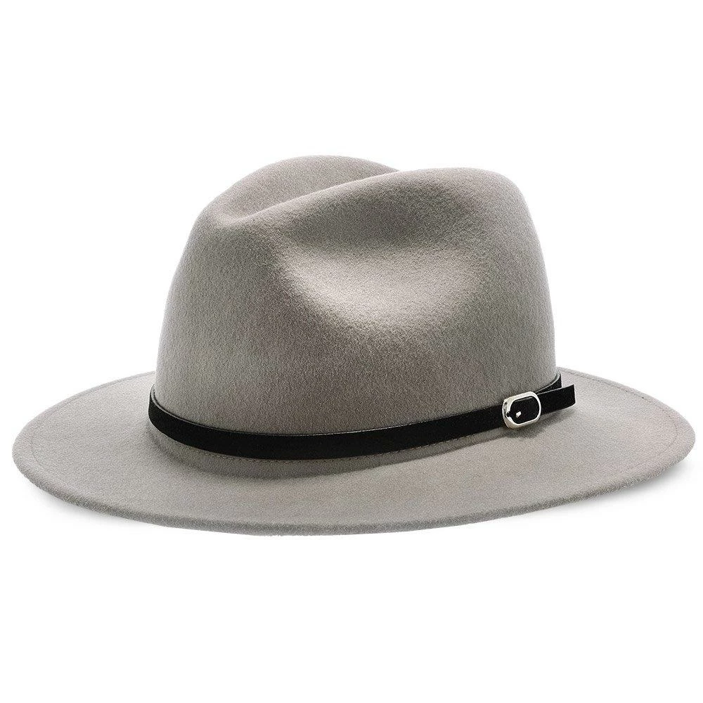 Legacy - Walrus Hats Grey Wool Felt Fedora Hat - H7002 3 Legacy - Walrus Hats Grey Wool Felt Fedora Hat - H7002 - Image 2