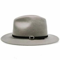 Legacy - Walrus Hats Grey Wool Felt Fedora Hat - H7002 18 Legacy - Walrus Hats Grey Wool Felt Fedora Hat - H7002 -fashionablehats Sales Shop H7002 GY 3b