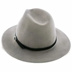 Legacy - Walrus Hats Grey Wool Felt Fedora Hat - H7002 19 Legacy - Walrus Hats Grey Wool Felt Fedora Hat - H7002 -fashionablehats Sales Shop H7002 GY 4b