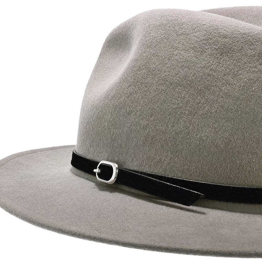 Legacy - Walrus Hats Grey Wool Felt Fedora Hat - H7002 8 Legacy - Walrus Hats Grey Wool Felt Fedora Hat - H7002 - Image 7