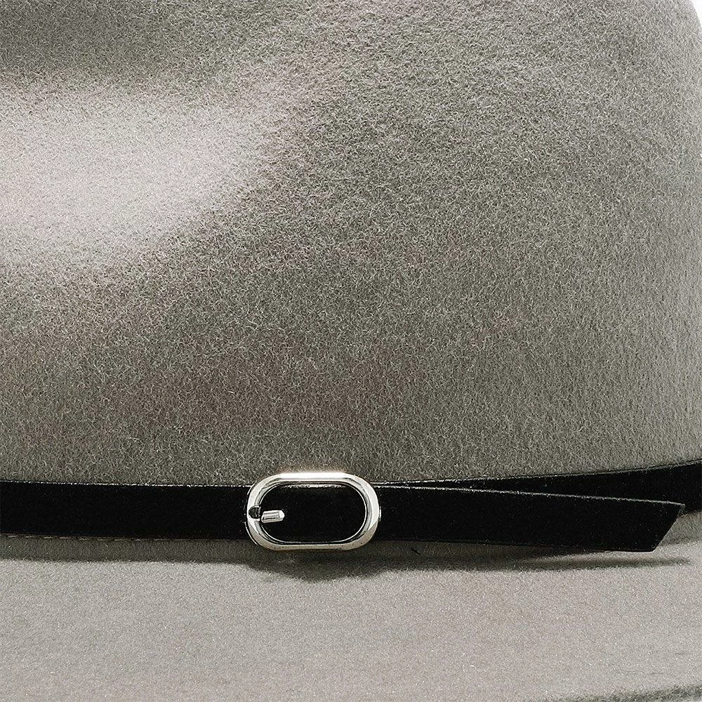 Legacy - Walrus Hats Grey Wool Felt Fedora Hat - H7002 9 Legacy - Walrus Hats Grey Wool Felt Fedora Hat - H7002 - Image 8