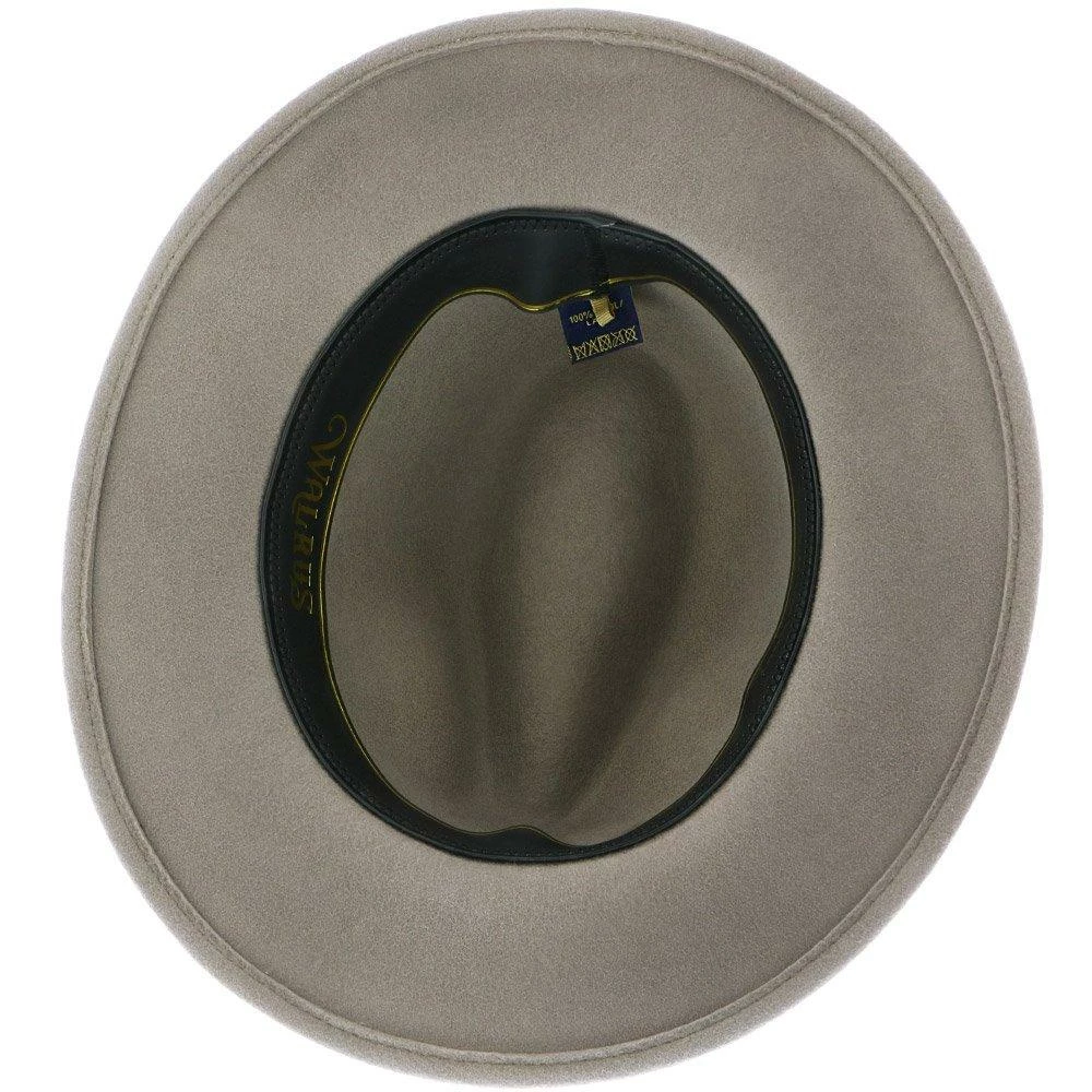 Legacy - Walrus Hats Grey Wool Felt Fedora Hat - H7002 10 Legacy - Walrus Hats Grey Wool Felt Fedora Hat - H7002 - Image 9