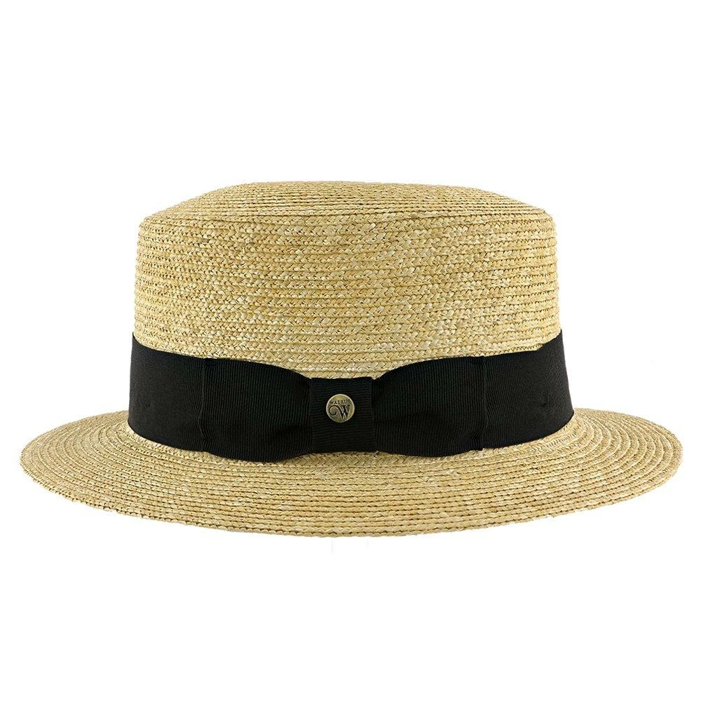 Voyage - Walrus Hats Natural Straw Boater Hat - H7006 7 Voyage - Walrus Hats Natural Straw Boater Hat - H7006 - Image 5