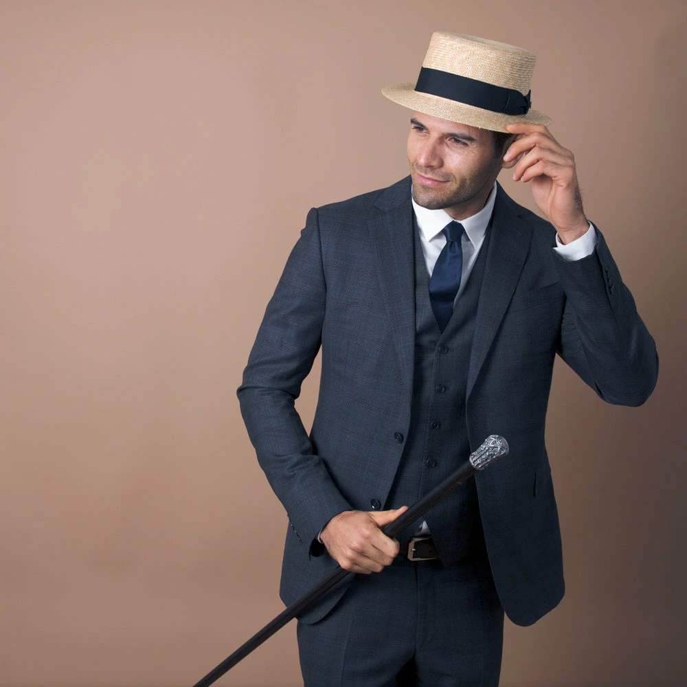 Voyage - Walrus Hats Natural Straw Boater Hat - H7006 13 Voyage - Walrus Hats Natural Straw Boater Hat - H7006 - Image 11