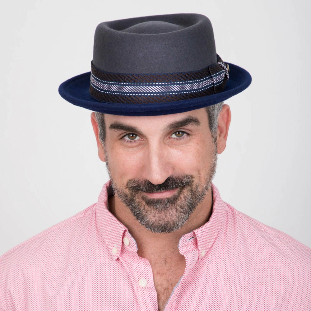 Tribute - Walrus Hats Wool Felt Pork Pie Hat - H7008 11 Tribute - Walrus Hats Wool Felt Pork Pie Hat - H7008 - Image 9