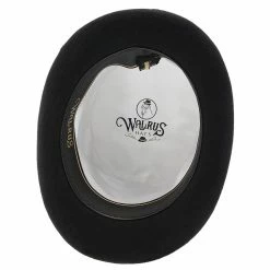 Mad Hatter - Walrus Hats Wool Felt 6 In. Height Victorian Top Hat - H7020 -fashionablehats Sales Shop H7020 BLK 6e