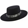 Serpentine - Walrus Hats Wool Felt Bolero Hat 1 Serpentine - Walrus Hats Wool Felt Bolero Hat -fashionablehats Sales Shop H702606 BLK 0 12813502 e798 483d 9d13 07406a7e4267