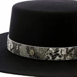 Serpentine - Walrus Hats Wool Felt Bolero Hat -fashionablehats Sales Shop H702606 BLK 4
