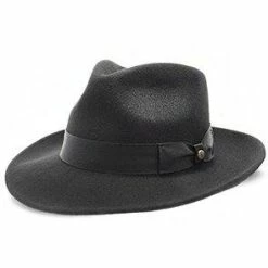 Imperial - Walrus Hats White Center Dent Wool Felt Fedora Hat