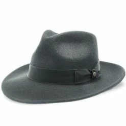 Imperial - Walrus Hats White Center Dent Wool Felt Fedora Hat -fashionablehats Sales Shop H7028 GY 0c