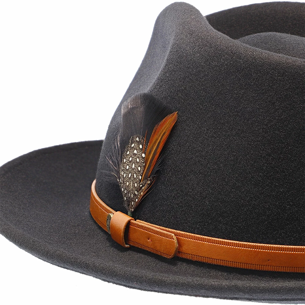 Seville - Walrus Hats Wool Fedora Hat 9 Seville - Walrus Hats Wool Fedora Hat - Image 7