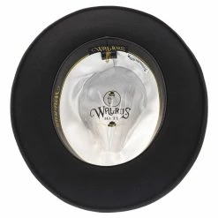 Seville - Walrus Hats Wool Fedora Hat 17 Seville - Walrus Hats Wool Fedora Hat -fashionablehats Sales Shop H7037 BLK 7a