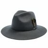Wallace - Walrus Hats Wool Fedora Hat -fashionablehats Sales Shop H7038 GREY 0a