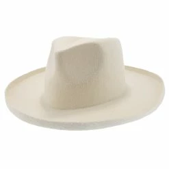 On Fleek - Walrus Hats Wool Fedora Hat -fashionablehats Sales Shop H7060 WHITE 0a