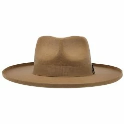 On Fleek - Walrus Hats Wool Fedora Hat -fashionablehats Sales Shop H7061 CAMELL 1a
