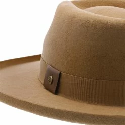 On Fleek - Walrus Hats Wool Fedora Hat -fashionablehats Sales Shop H7061 CAMELL 3a