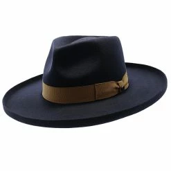 On Fleek - Walrus Hats Wool Fedora Hat -fashionablehats Sales Shop H7062 NAVY 0a