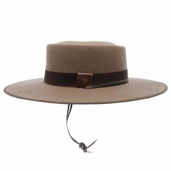 TBH - Walrus Wool Bolero Hat 13 TBH - Walrus Wool Bolero Hat -fashionablehats Sales Shop H7065 CAMELL 2a
