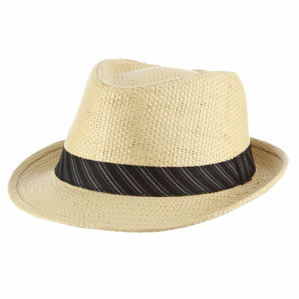 Central - DPC MS177 Sand Matte Toyo Fedora Hat 9 Central - DPC MS177 Sand Matte Toyo Fedora Hat - Image 7