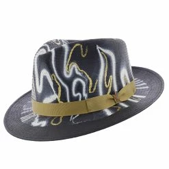 Luminosity - Santana Straw Fedora Hat