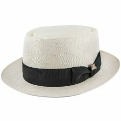 Montego - Biltmore Grade 3 Panama Pork Pie Hat - BS5953 -fashionablehats Sales Shop biltmore porkpie montego biltmore grade 3 panama pork pie hat bs5953 hat 16524350947468