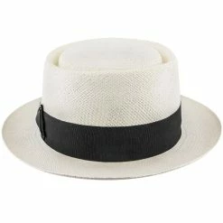 Montego - Biltmore Grade 3 Panama Pork Pie Hat - BS5953 -fashionablehats Sales Shop biltmore porkpie montego biltmore grade 3 panama pork pie hat bs5953 hat 16524351078540