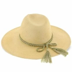 Palmara - Brooklyn Tea Straw Pinch Front Fedora Hat W/ Metallic Band - BKN1510 -fashionablehats Sales Shop brooklyn fedora palmara brooklyn tea straw pinch front fedora hat w metallic band bkn1510 hat 16524475990156