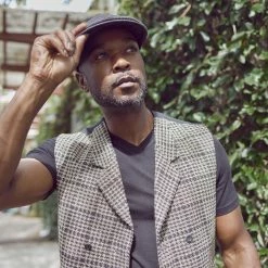 Walrus Hats Luxe Check Duckbill Wool Flat Cap -fashionablehats Sales Shop check in gray square