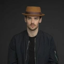 Darron - Bailey Wool Pork Pie Hat -fashionablehats Sales Shop darron 7021 cr226 av4