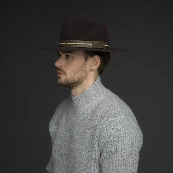 Delmark - Bailey Wool Fedora Hat 8 Delmark - Bailey Wool Fedora Hat - Image 6