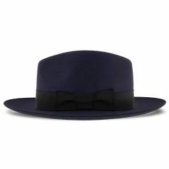 Egan - Dobbs Navy Fur Felt Fedora Hat -fashionablehats Sales Shop dobbs fedora egan dobbs navy fur felt fedora hat hat 16524525863052