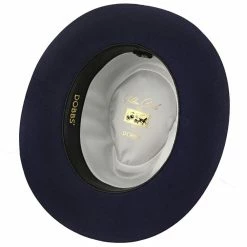 Egan - Dobbs Navy Fur Felt Fedora Hat -fashionablehats Sales Shop dobbs fedora egan dobbs navy fur felt fedora hat hat 16524526321804