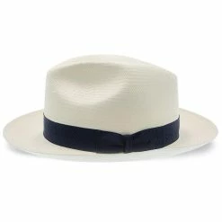 Epitome - Dobbs Shantung Straw Fedora Hat -fashionablehats Sales Shop dobbs fedora epitome dobbs shantung straw fedora hat hat 16524673351820