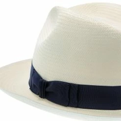 Epitome - Dobbs Shantung Straw Fedora Hat -fashionablehats Sales Shop dobbs fedora epitome dobbs shantung straw fedora hat hat 16524673450124