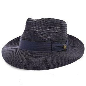 Dobbs Golden Coast Vented Milan Straw Fedora Hat 6 Dobbs Golden Coast Vented Milan Straw Fedora Hat - Image 4