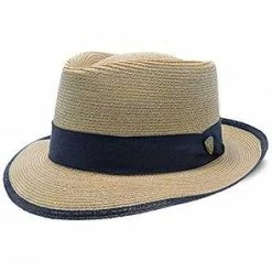 The Lineup - Dobbs Hemp Straw Fedora Hat -fashionablehats Sales Shop dobbs fedora navy large the lineup dobbs hemp straw fedora hat hat 16707953721484