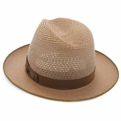 Dobbs Regalis B Straw Fedora Hat -fashionablehats Sales Shop dobbs fedora regalis b dobbs vented milan fedora hat hat 16524860752012